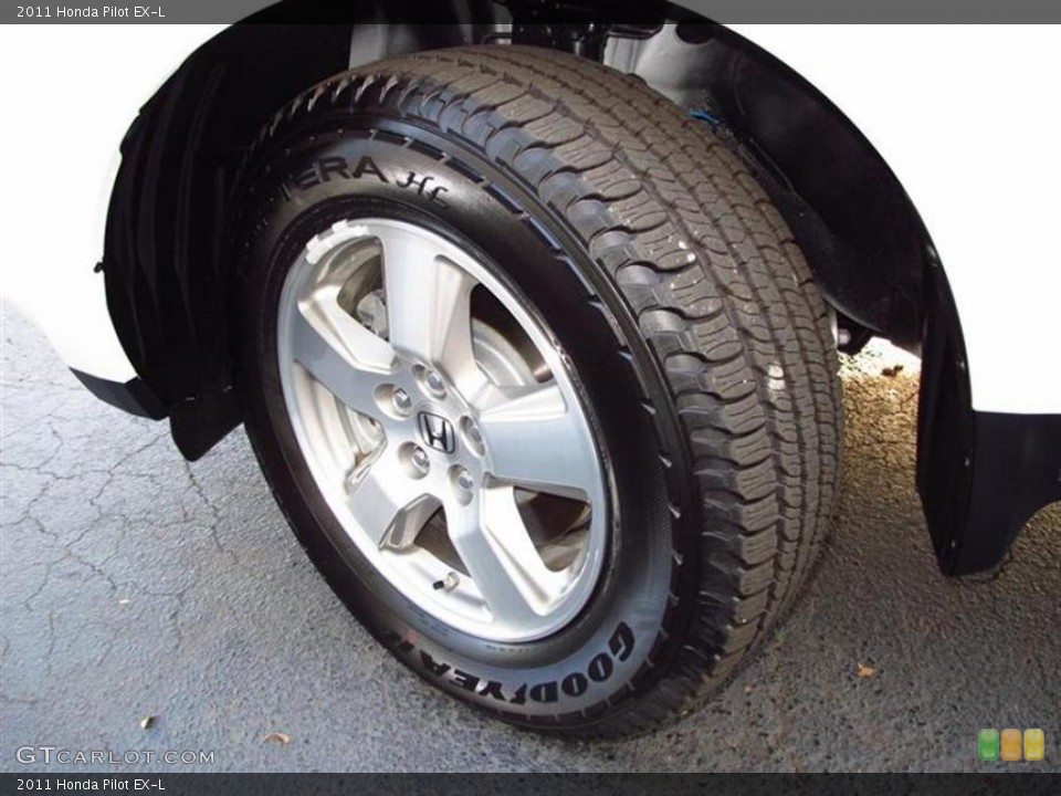 2011 Honda Pilot EX-L Wheel and Tire Photo #47611457