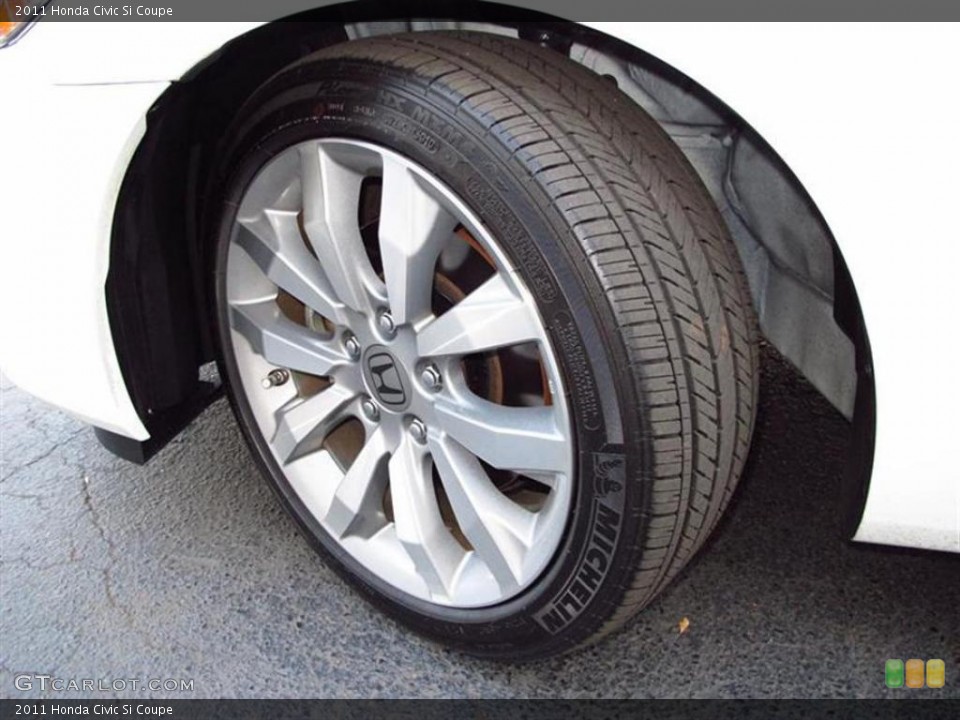 2011 Honda Civic Si Coupe Wheel and Tire Photo #47612099
