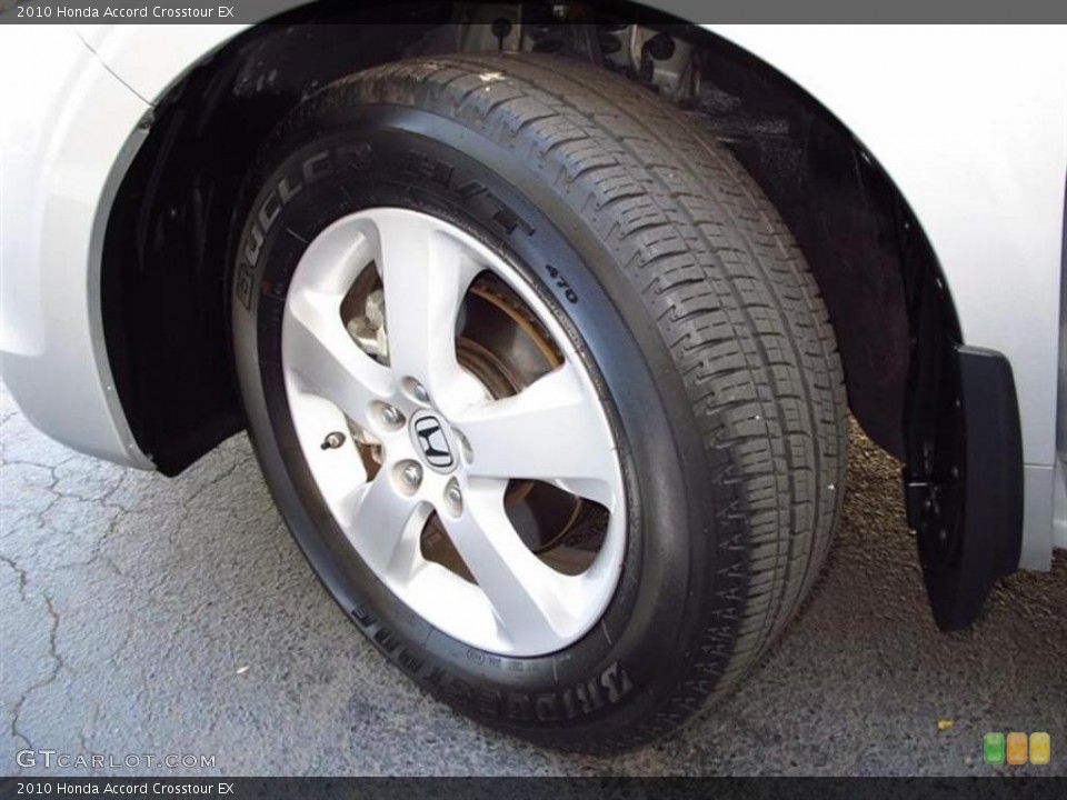 2010 Honda Accord Crosstour EX Wheel and Tire Photo #47612423