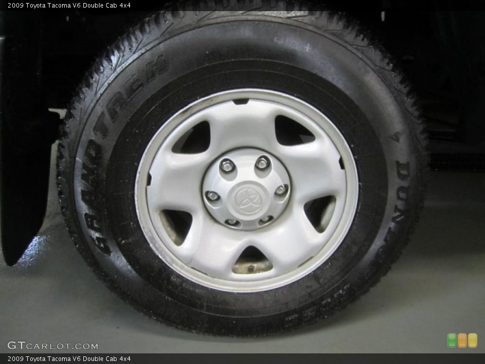 2009 Toyota Tacoma V6 Double Cab 4x4 Wheel and Tire Photo #47615591