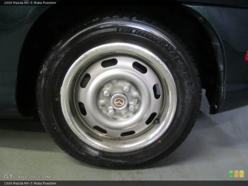 1999 Mazda MX-5 Miata Roadster Wheel and Tire Photo #47618864
