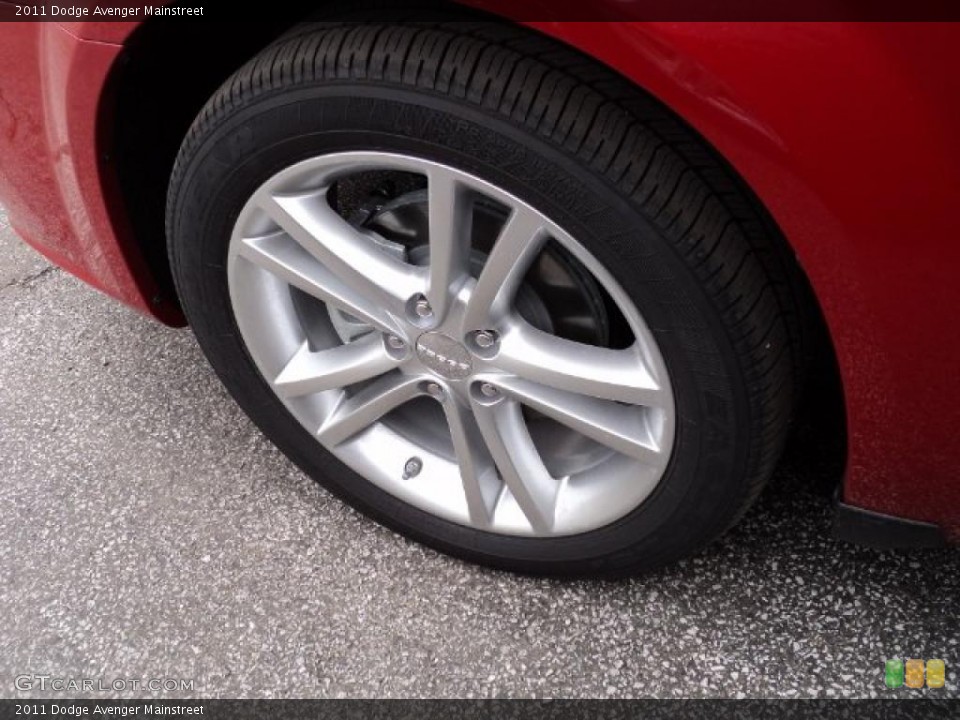 2011 Dodge Avenger Mainstreet Wheel and Tire Photo #47622065