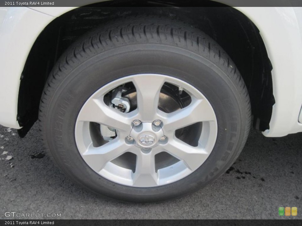 2011 Toyota RAV4 Limited Wheel and Tire Photo #47622980