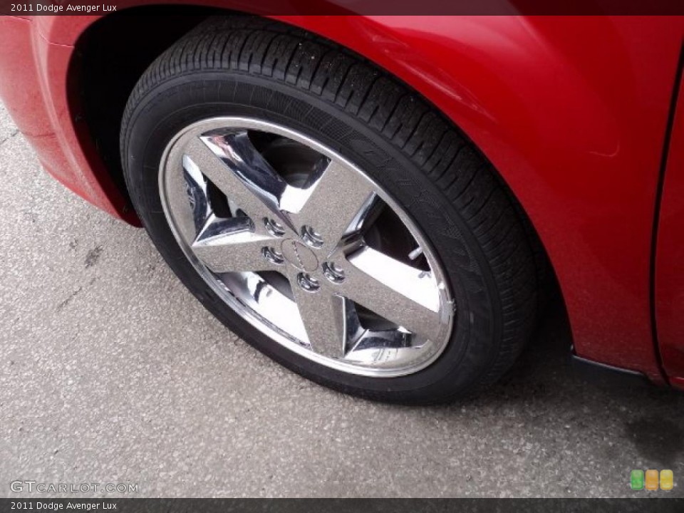 2011 Dodge Avenger Lux Wheel and Tire Photo #47624495