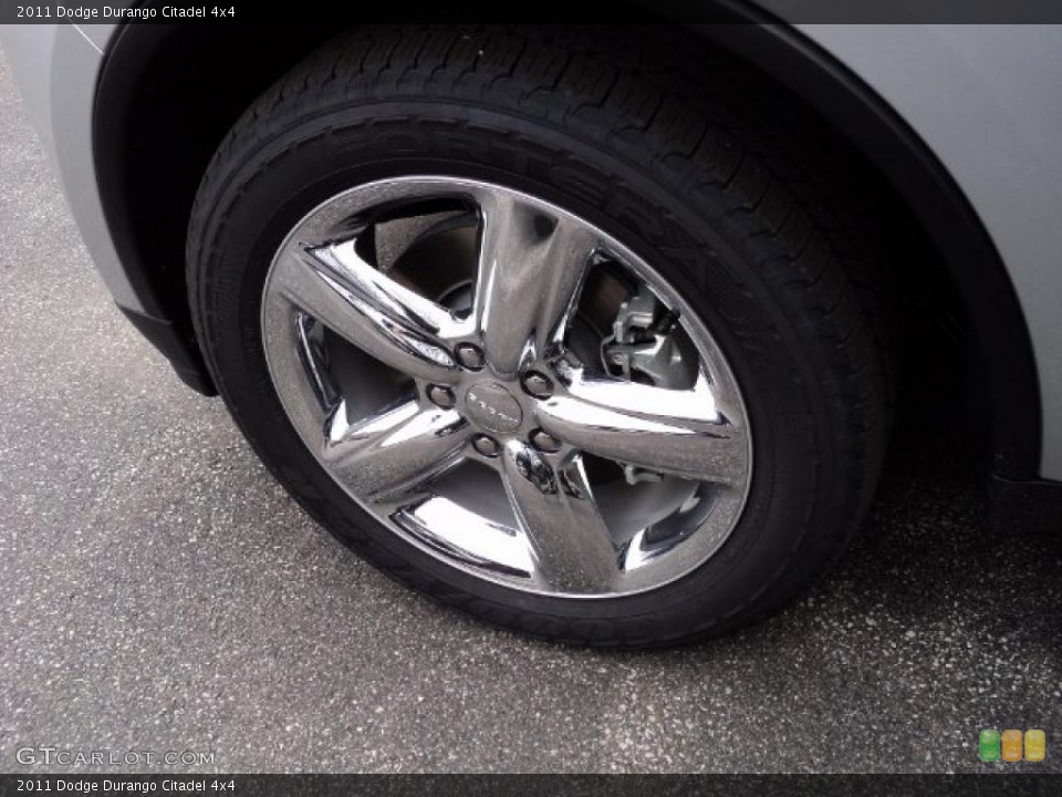 2011 Dodge Durango Citadel 4x4 Wheel and Tire Photo #47625395