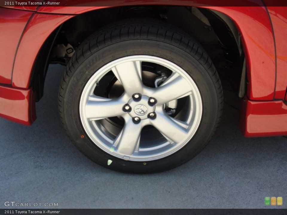2011 Toyota Tacoma X-Runner Wheel and Tire Photo #47627945