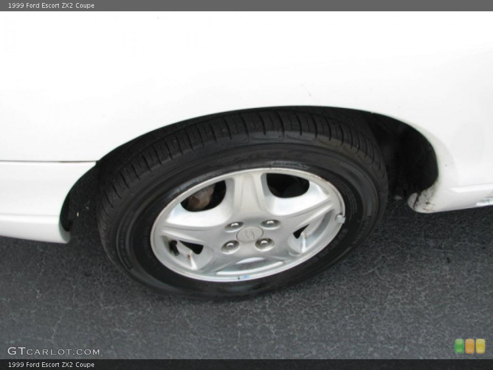 1999 Ford Escort ZX2 Coupe Wheel and Tire Photo #47630471