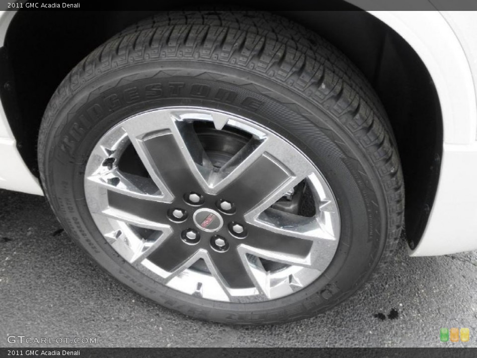2011 GMC Acadia Denali Wheel and Tire Photo #47632820