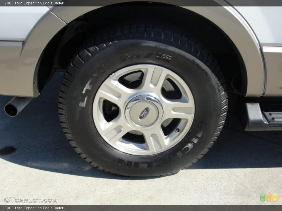 2003 Ford Expedition Eddie Bauer Wheel and Tire Photo #47632931