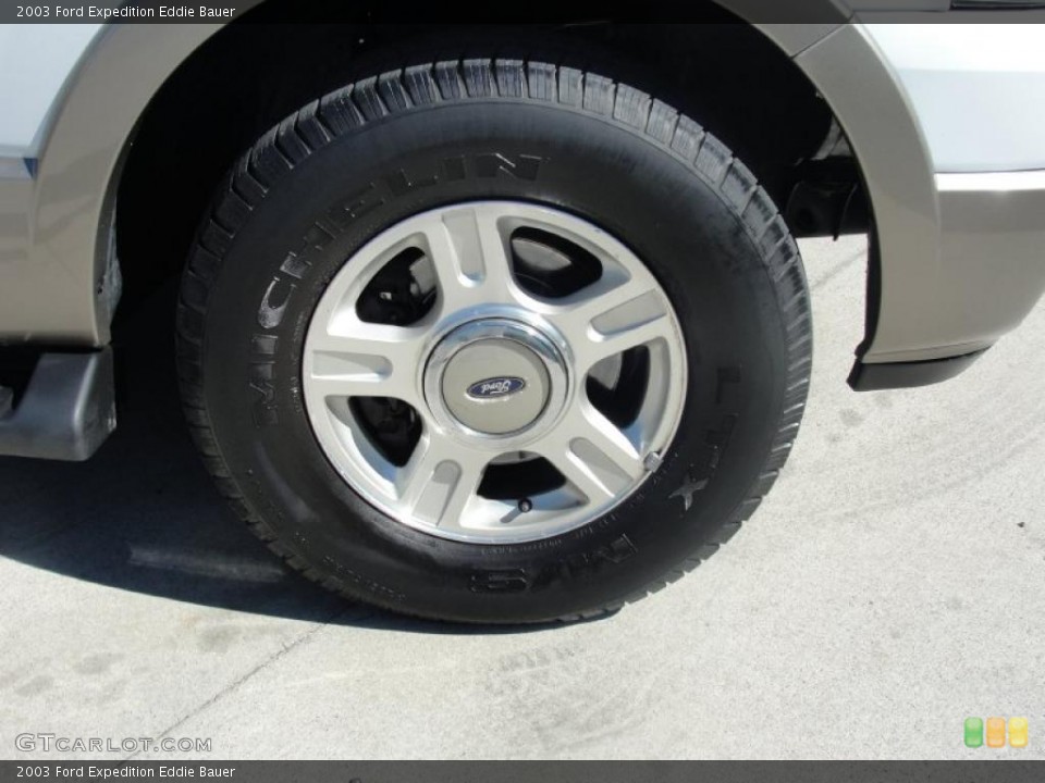2003 Ford Expedition Eddie Bauer Wheel and Tire Photo #47632940