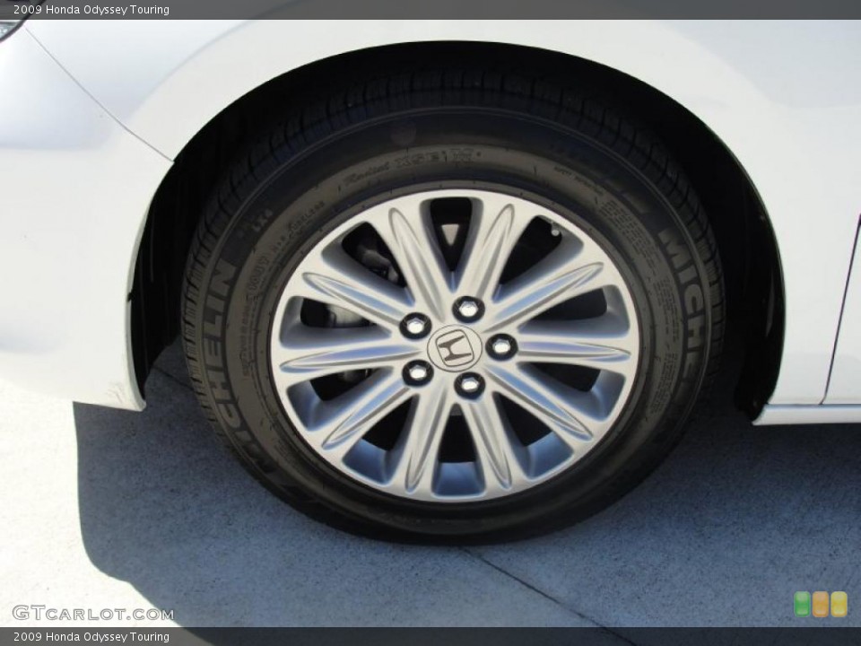2009 Honda Odyssey Touring Wheel and Tire Photo #47634308