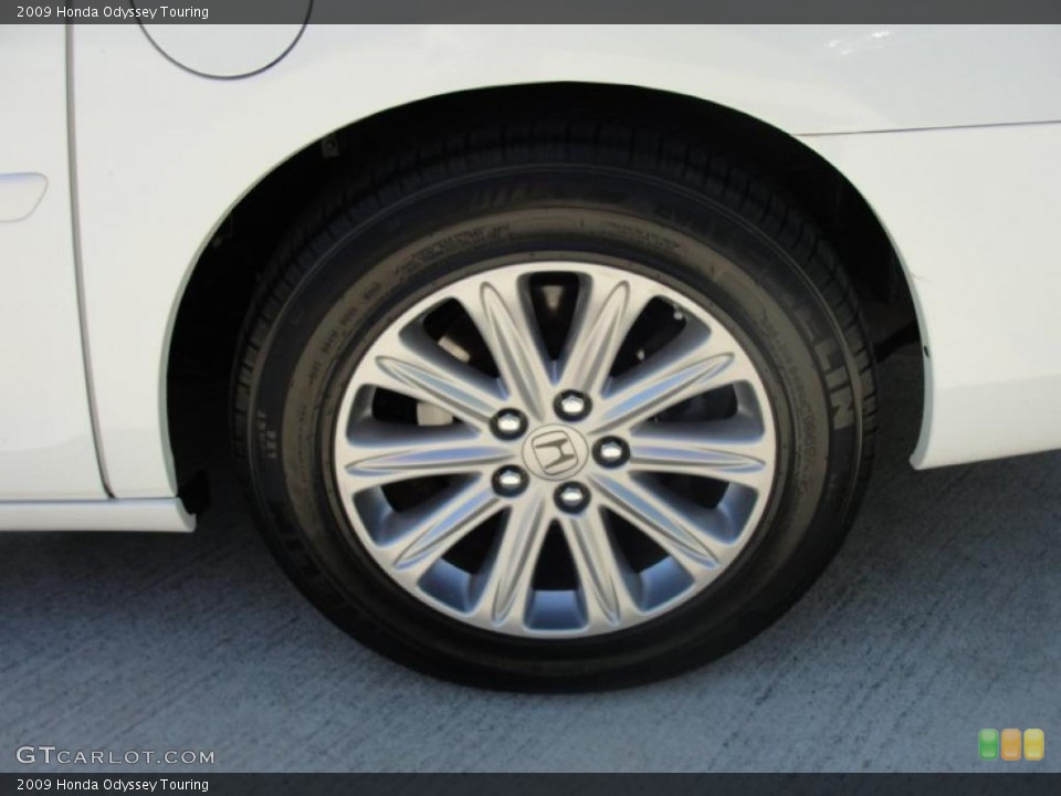 2009 Honda Odyssey Touring Wheel and Tire Photo #47634311