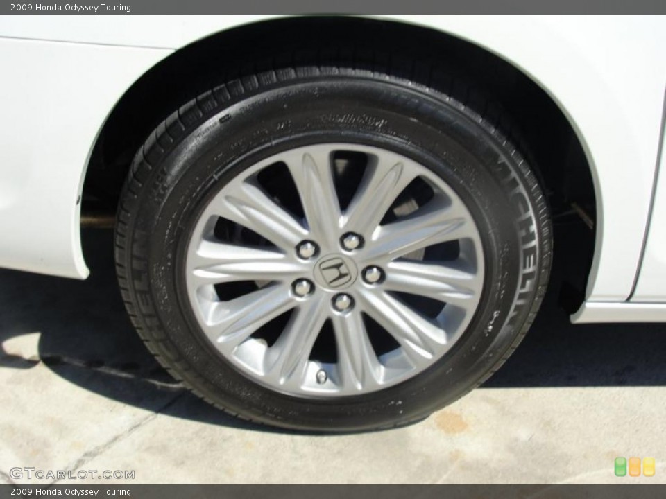 2009 Honda Odyssey Touring Wheel and Tire Photo #47634314