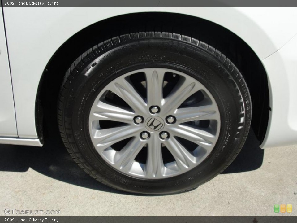 2009 Honda Odyssey Touring Wheel and Tire Photo #47634317