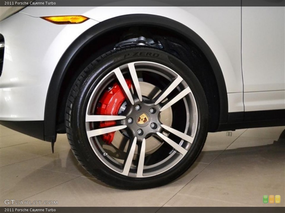 2011 Porsche Cayenne Turbo Wheel and Tire Photo #47637757
