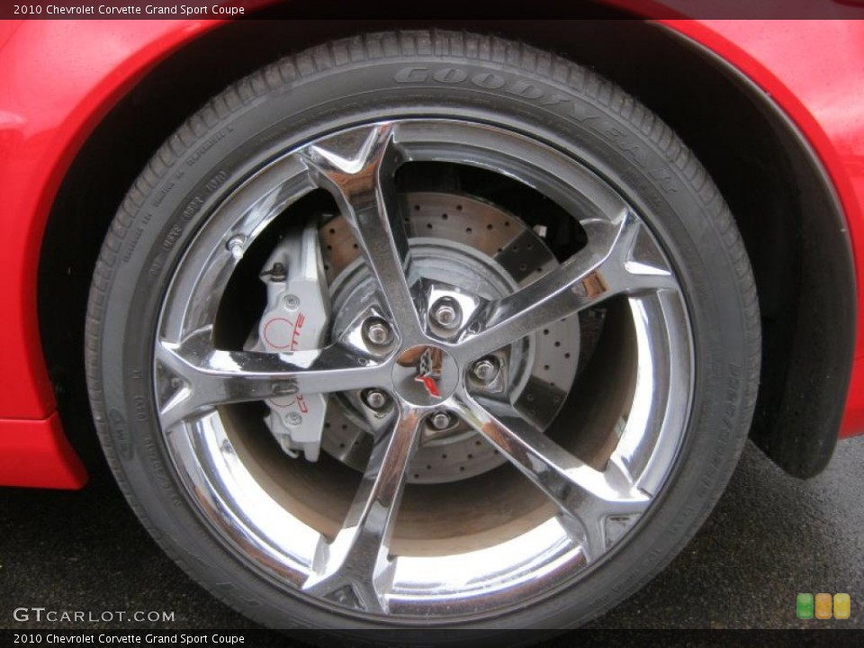 2010 Chevrolet Corvette Grand Sport Coupe Wheel and Tire Photo #47639020