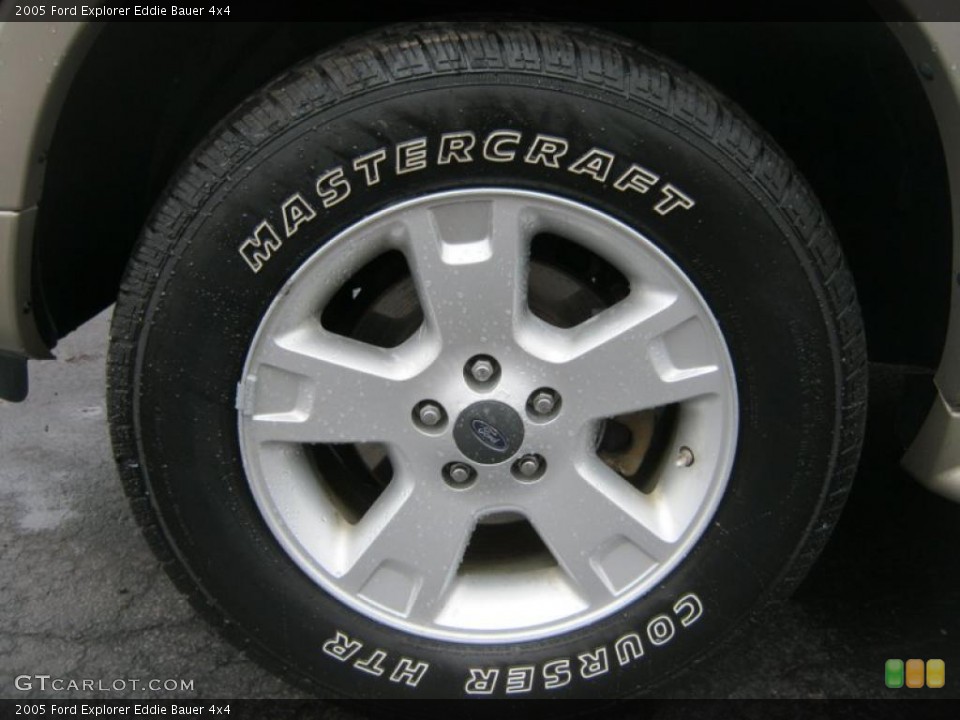 2005 Ford Explorer Eddie Bauer 4x4 Wheel and Tire Photo #47641060