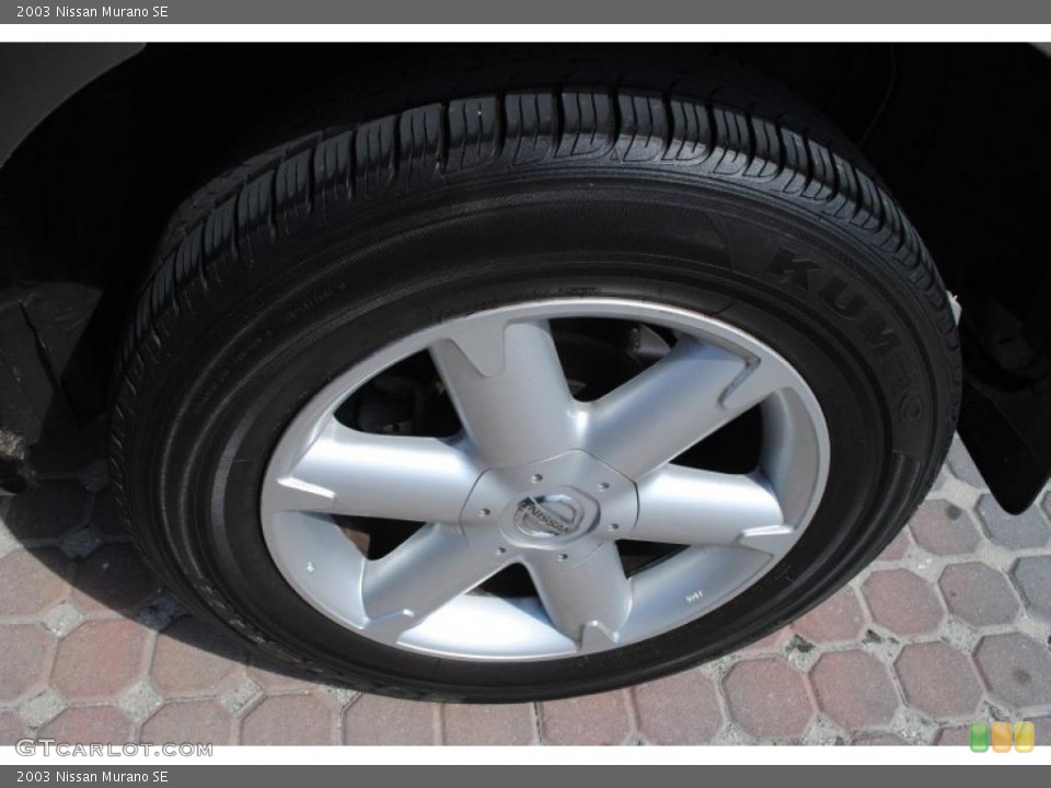 2003 Nissan Murano SE Wheel and Tire Photo #47643859