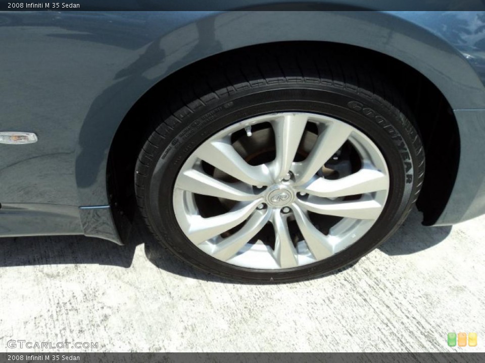 2008 Infiniti M 35 Sedan Wheel and Tire Photo #47644837