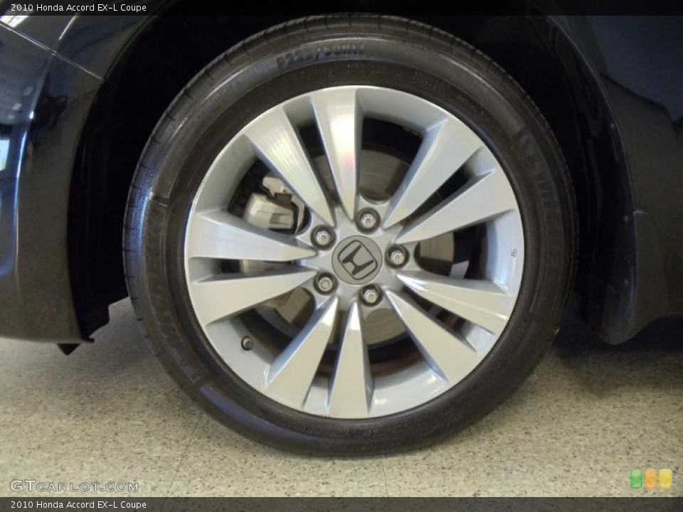 2010 Honda Accord EX-L Coupe Wheel and Tire Photo #47647336