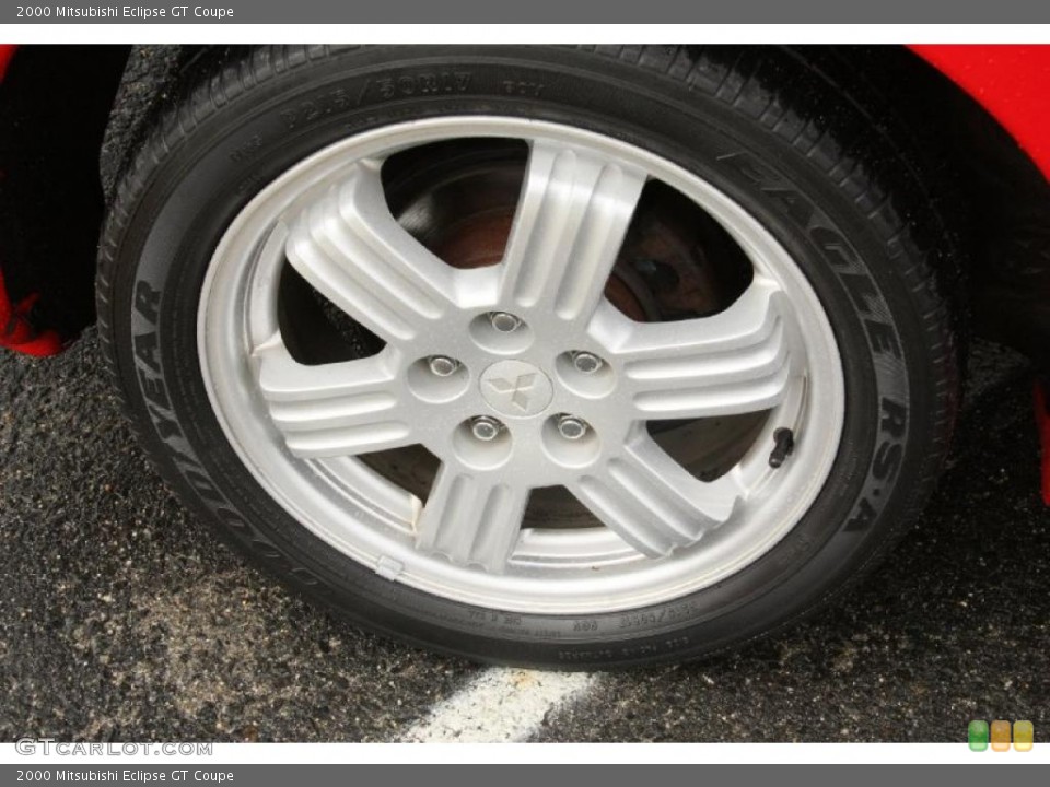 2000 Mitsubishi Eclipse GT Coupe Wheel and Tire Photo #47647552