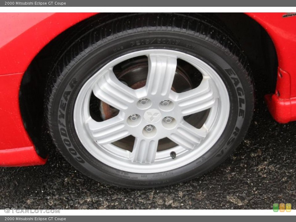 2000 Mitsubishi Eclipse GT Coupe Wheel and Tire Photo #47647567