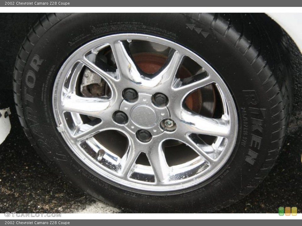 2002 Chevrolet Camaro Z28 Coupe Wheel and Tire Photo #47648350