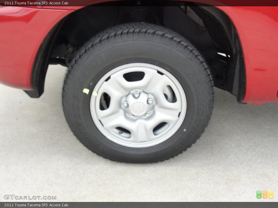 2011 Toyota Tacoma SR5 Access Cab Wheel and Tire Photo #47657920