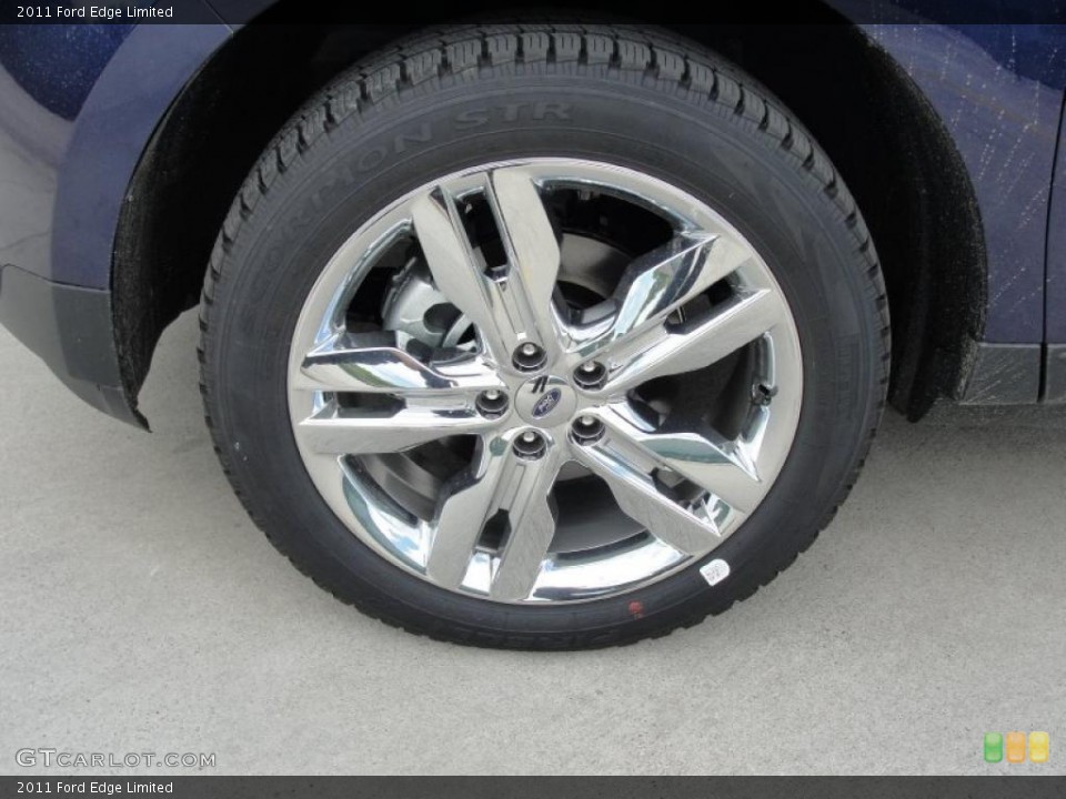 2011 Ford Edge Limited Wheel and Tire Photo #47658445