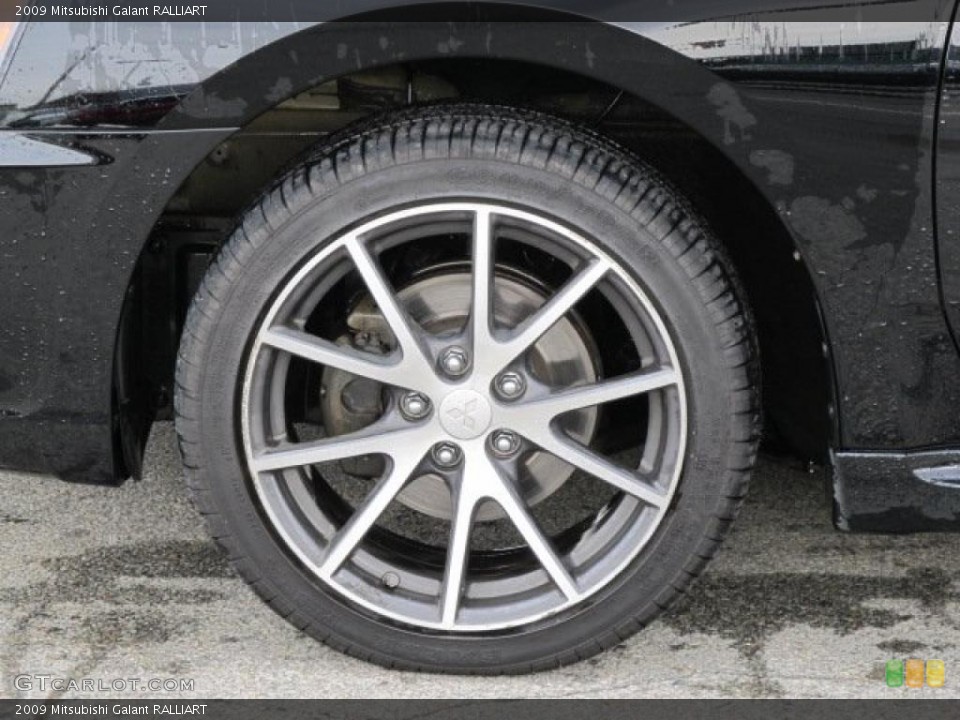 2009 Mitsubishi Galant RALLIART Wheel and Tire Photo #47659855