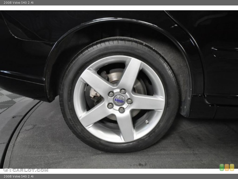 2008 Volvo S40 2.4i Wheel and Tire Photo #47659879