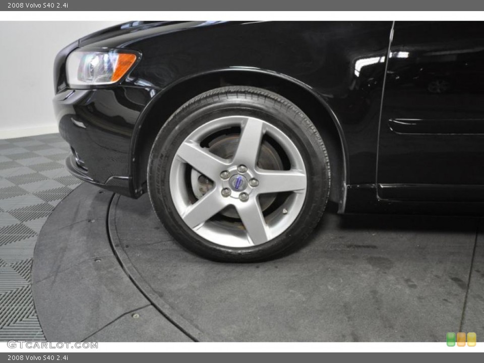 2008 Volvo S40 2.4i Wheel and Tire Photo #47659903