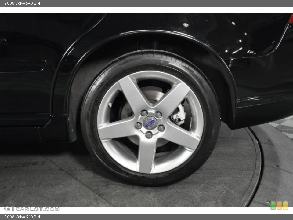 2008 Volvo S40 2.4i Wheel and Tire Photo #47659918