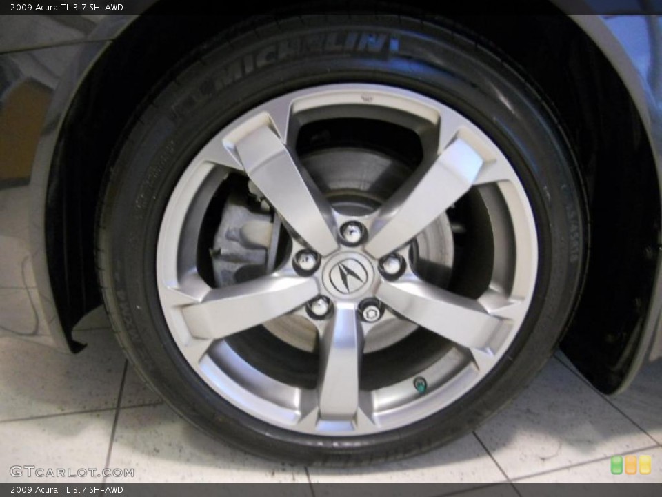 2009 Acura TL 3.7 SH-AWD Wheel and Tire Photo #47660080