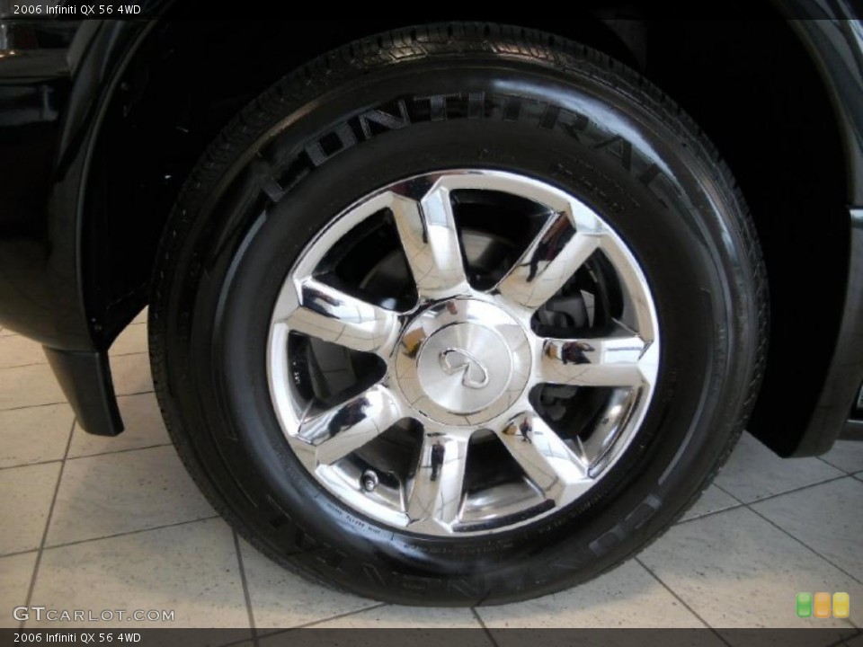 2006 Infiniti QX 56 4WD Wheel and Tire Photo #47661388