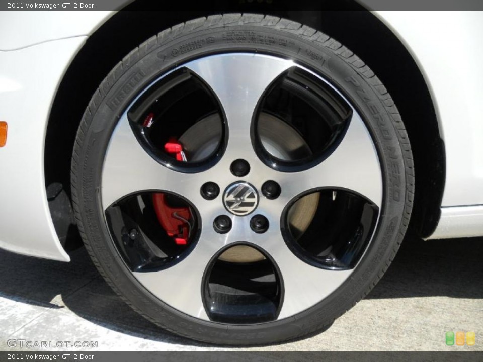 2011 Volkswagen GTI 2 Door Wheel and Tire Photo #47667085