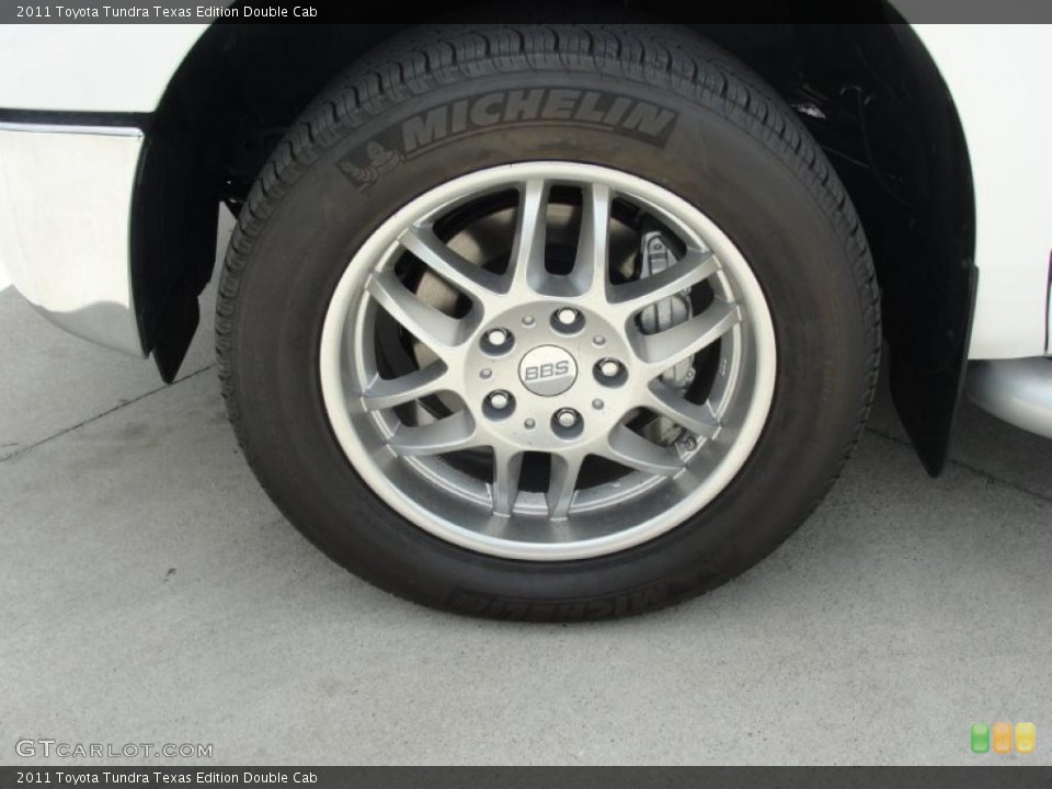2011 Toyota Tundra Texas Edition Double Cab Wheel and Tire Photo #47668891