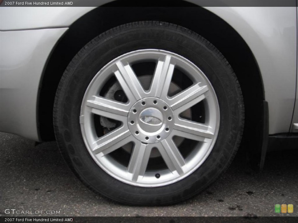 2007 Ford Five Hundred Limited AWD Wheel and Tire Photo #47672896