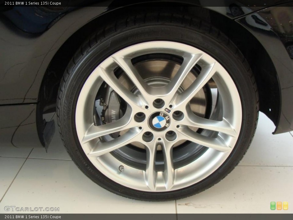 2011 BMW 1 Series 135i Coupe Wheel and Tire Photo #47682178