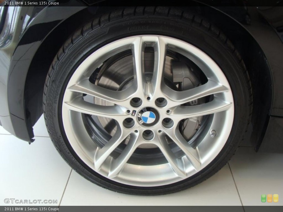 2011 BMW 1 Series 135i Coupe Wheel and Tire Photo #47682193