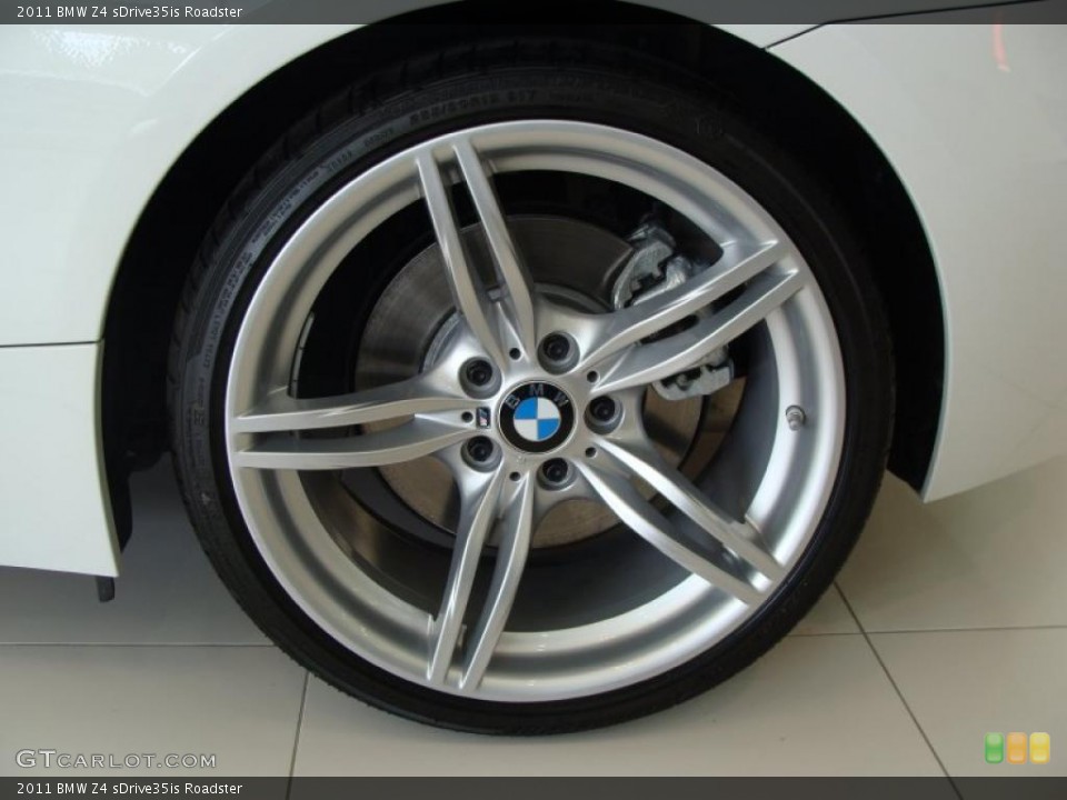 2011 BMW Z4 sDrive35is Roadster Wheel and Tire Photo #47683048