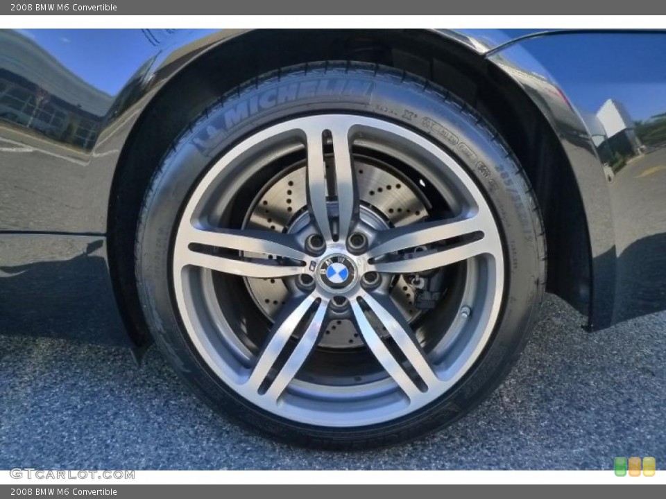 2008 BMW M6 Convertible Wheel and Tire Photo #47685130