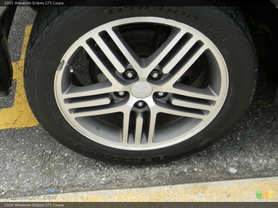 2003 Mitsubishi Eclipse GTS Coupe Wheel and Tire Photo #47686528