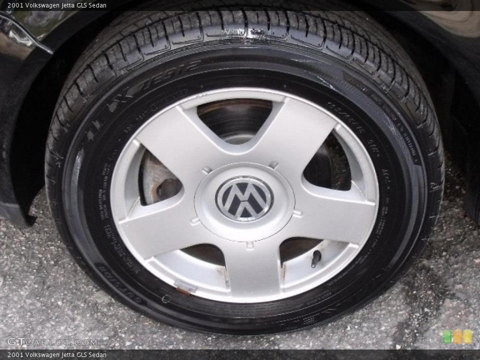 2001 Volkswagen Jetta GLS Sedan Wheel and Tire Photo #47688442