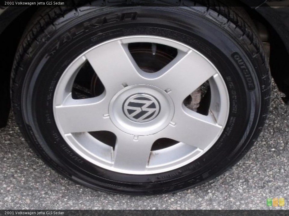 2001 Volkswagen Jetta GLS Sedan Wheel and Tire Photo #47688451