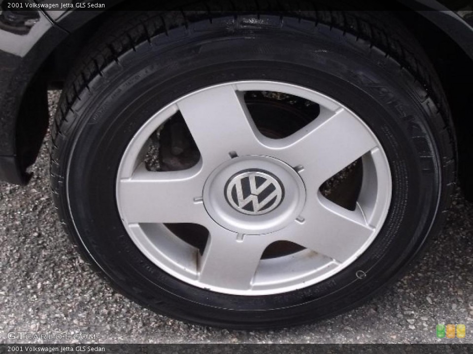 2001 Volkswagen Jetta GLS Sedan Wheel and Tire Photo #47688472