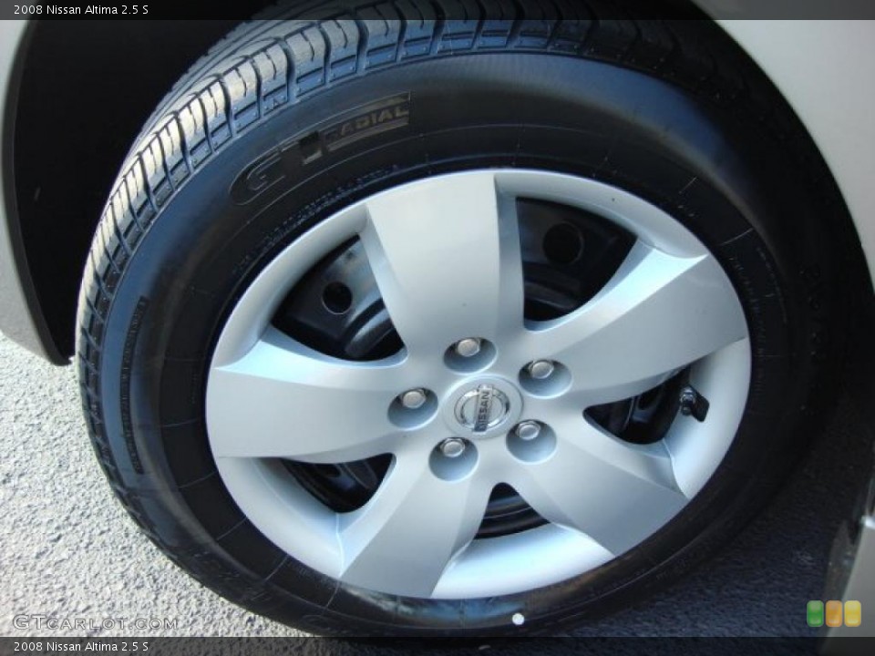 2008 Nissan Altima 2.5 S Wheel and Tire Photo #47689650