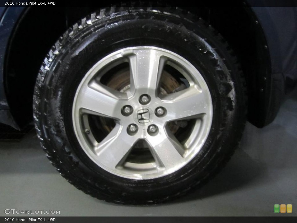 2010 Honda Pilot EX-L 4WD Wheel and Tire Photo #47690757