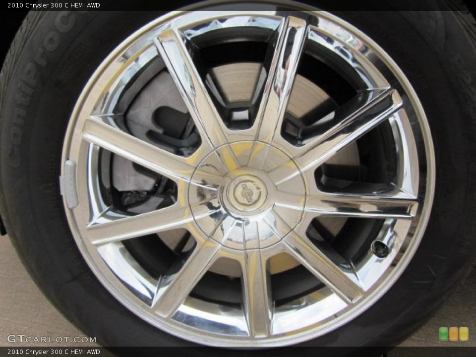 2010 Chrysler 300 C HEMI AWD Wheel and Tire Photo #47691312