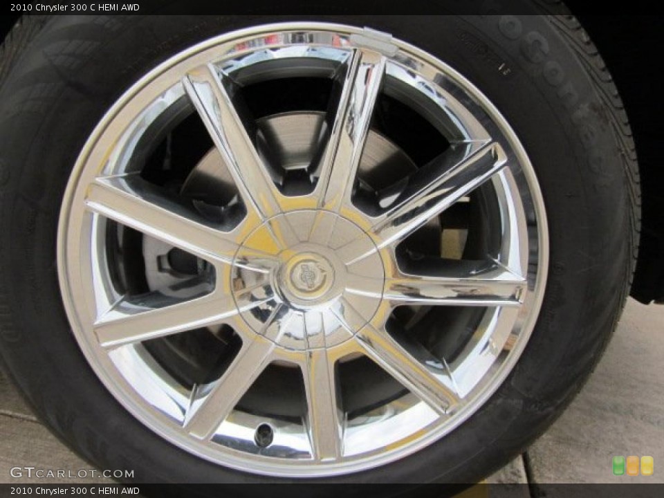 2010 Chrysler 300 C HEMI AWD Wheel and Tire Photo #47691342